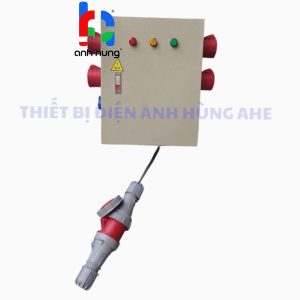 Tủ Điện Chia Nguồn 3 Pha & 1 Pha Thi Công Công Trường – Sự Kiện (CB 4P, 04 Ổ 32A 3 Pha, 06 Ổ Type F 16A) | Mẫu 02