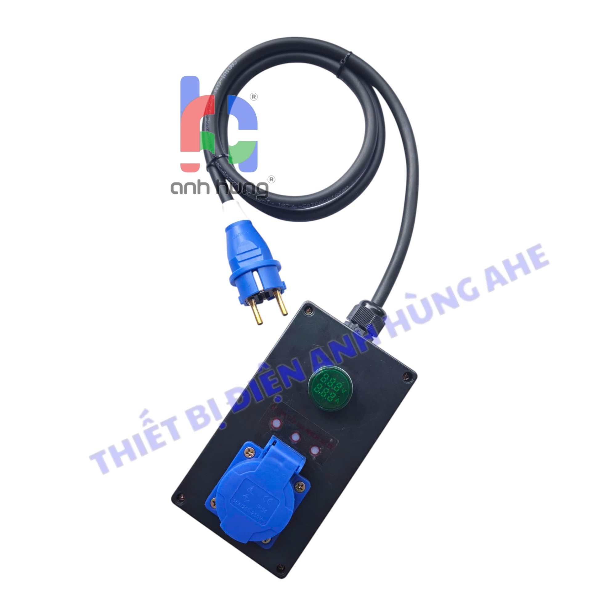 Ổ Cắm Mạch Xử lý Tiếp Địa Sạc Xe Vinfast, BYD, Wuling Mini, JAECOO J7, JAECOO J5 - Đèn Vôn Ampe - 5 MÉT DÂY CADIVI 2x2.5 | BẢN ECOE05 - Ảnh 5