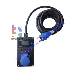 Ổ Cắm Mạch Xử lý Tiếp Địa Sạc Xe Vinfast, BYD, Wuling Mini, JAECOO J7, JAECOO J5 - Màn Hình Full thông số - 10 MÉT DÂY CADIVI 2x4.0 | BẢN PRO 10NCD